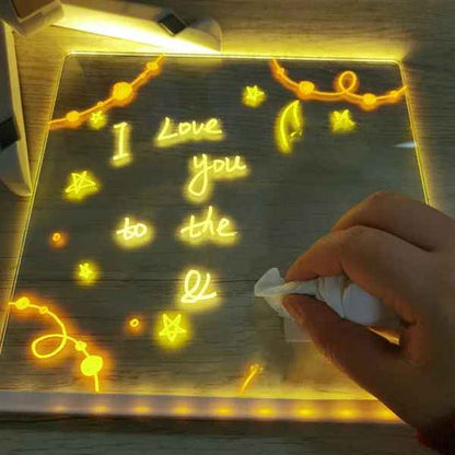 Personalized LED Note Board with Colors