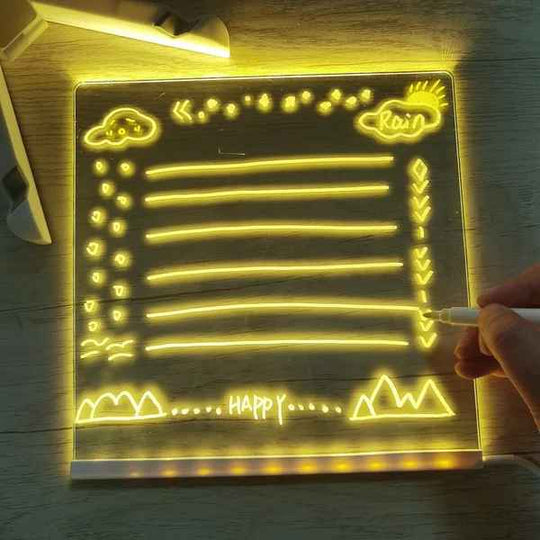 Personalized LED Note Board with Colors