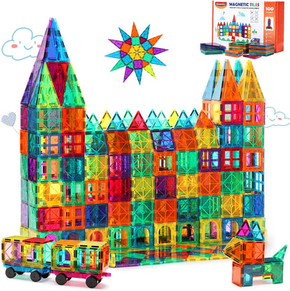 ✨ Little Builders  ✨  Magnetic Building Tiles