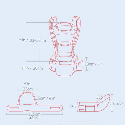 Multi Function Ergonomic Baby Carrier